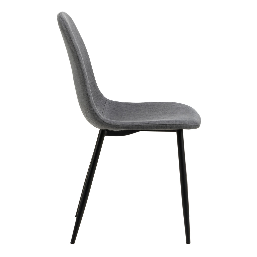 Malta Ceramic Round Dining Table in Black 90cm includes 4 Celia Dining Chairs in Light Grey
