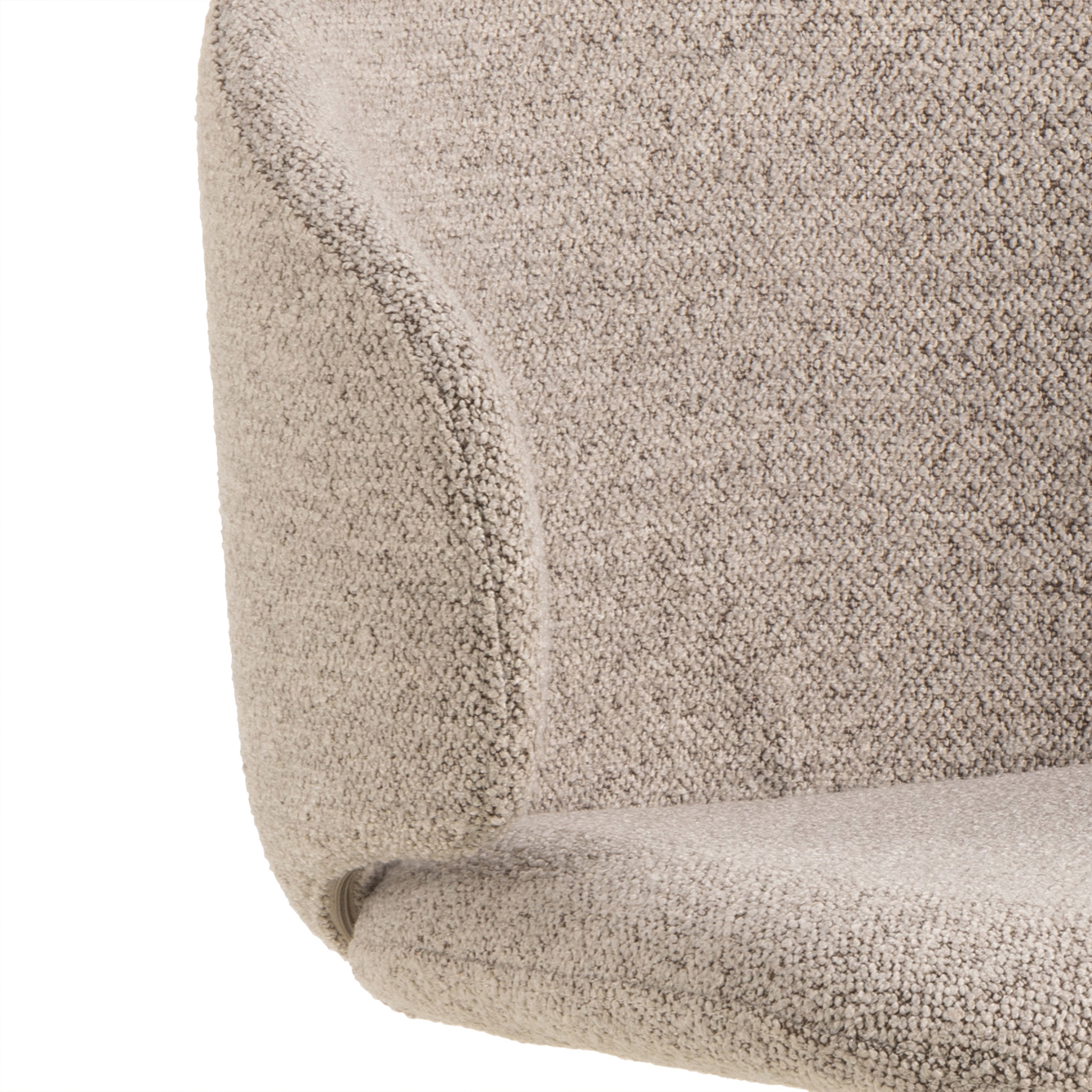 Palermo Ceramic Dining Table in Grey 160x90cm includes 4 Ella Swivel Beige Dining Chairs