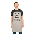 Personalised Kitchen Apron "Steak and Chips"