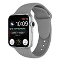 Double Rivets Silicone Watch Band for Apple Watch Series 3 & 2 & 1 42mm, Apple Watch 42mm
