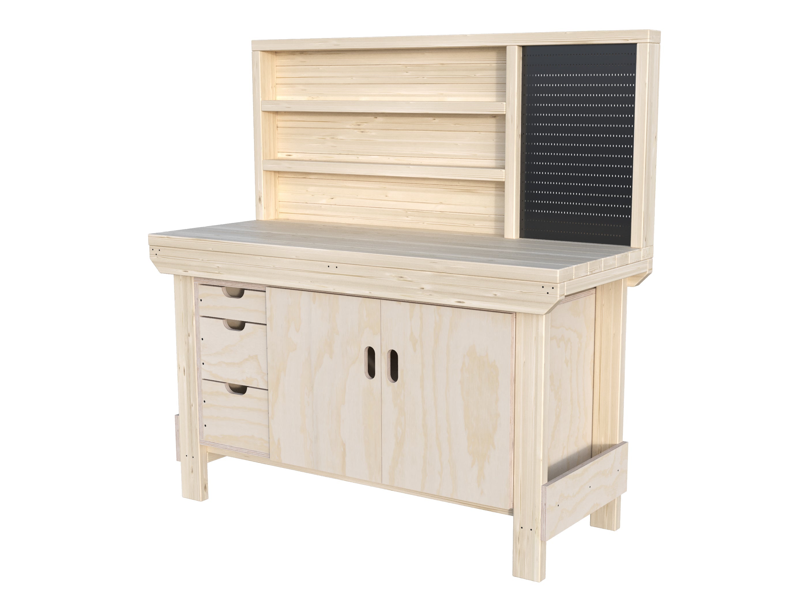 Acorn Heavy-duty Cupboard Workbench (V.2)