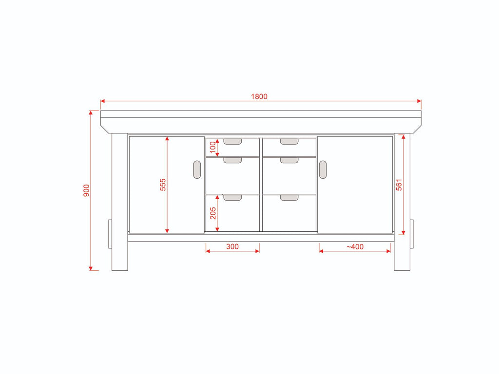 Acorn Heavy-duty Cupboard Workbench (V.5)