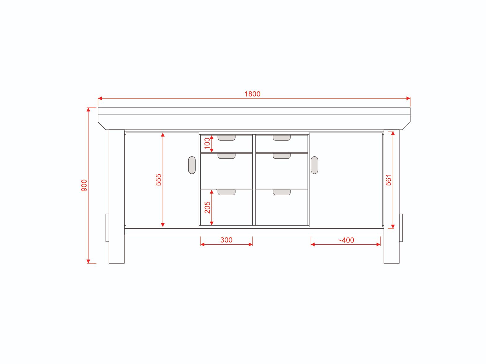 Acorn Heavy-duty Cupboard Workbench (V.5)