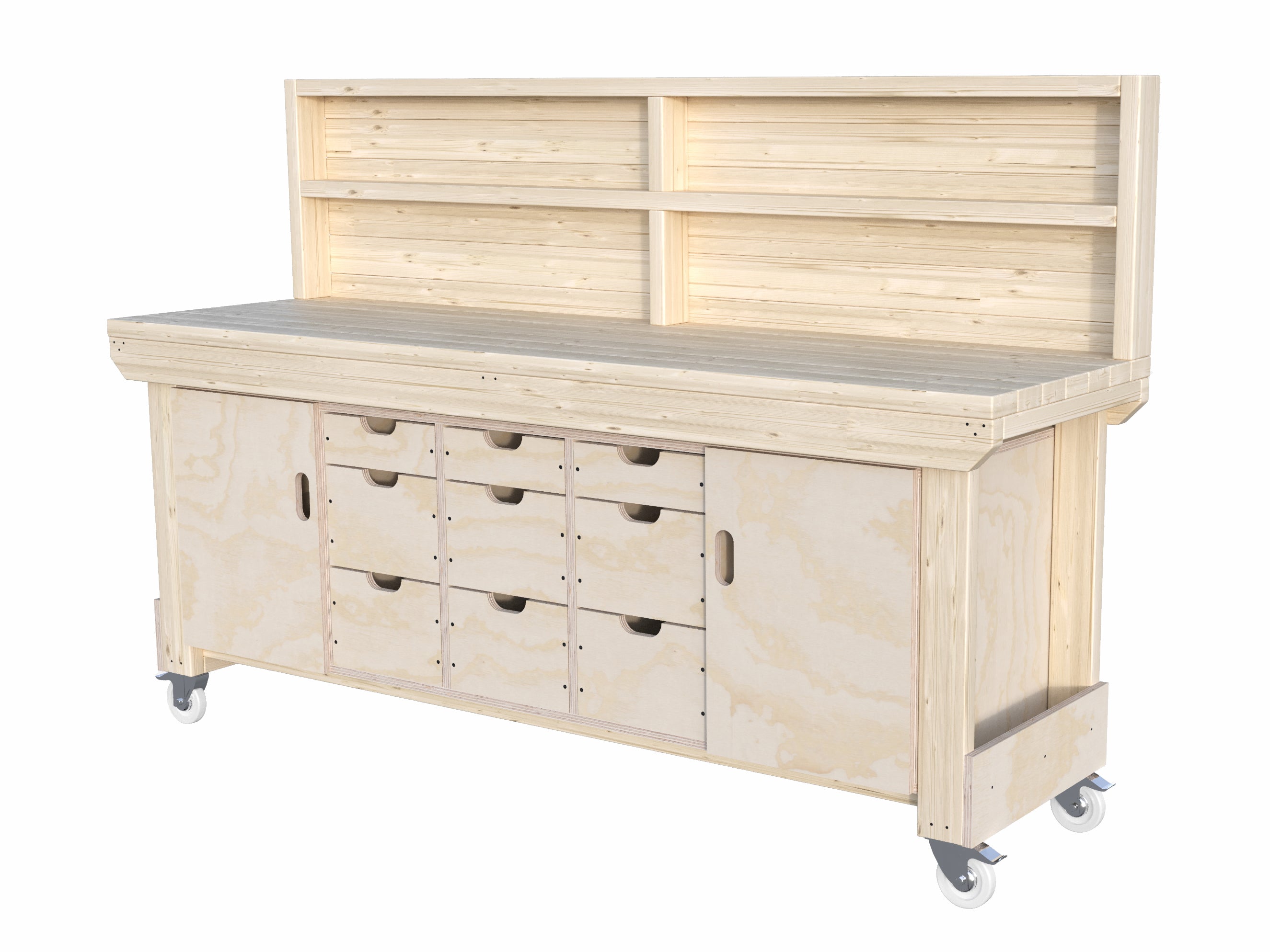 Acorn Heavy-duty Cupboard Workbench (V.5)