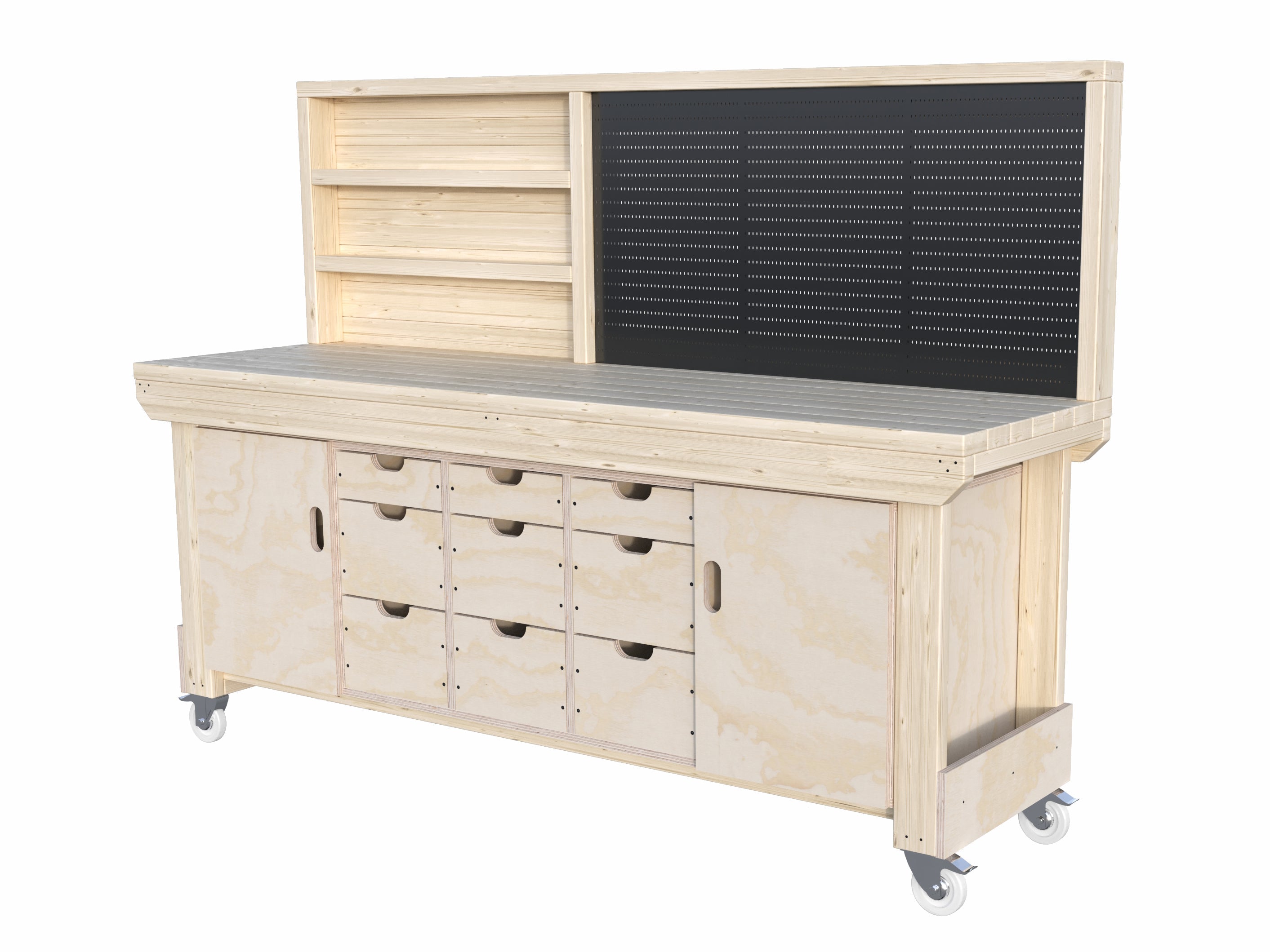 Acorn Heavy-duty Cupboard Workbench (V.5)