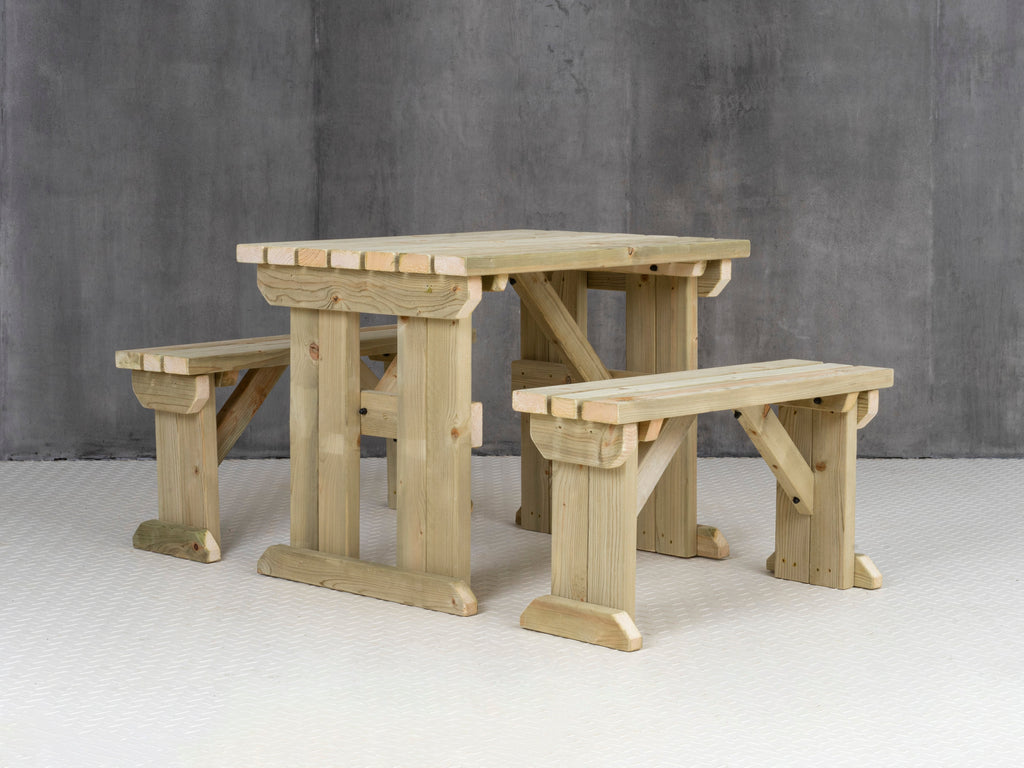 Aspen Picnic Table and Benches Set