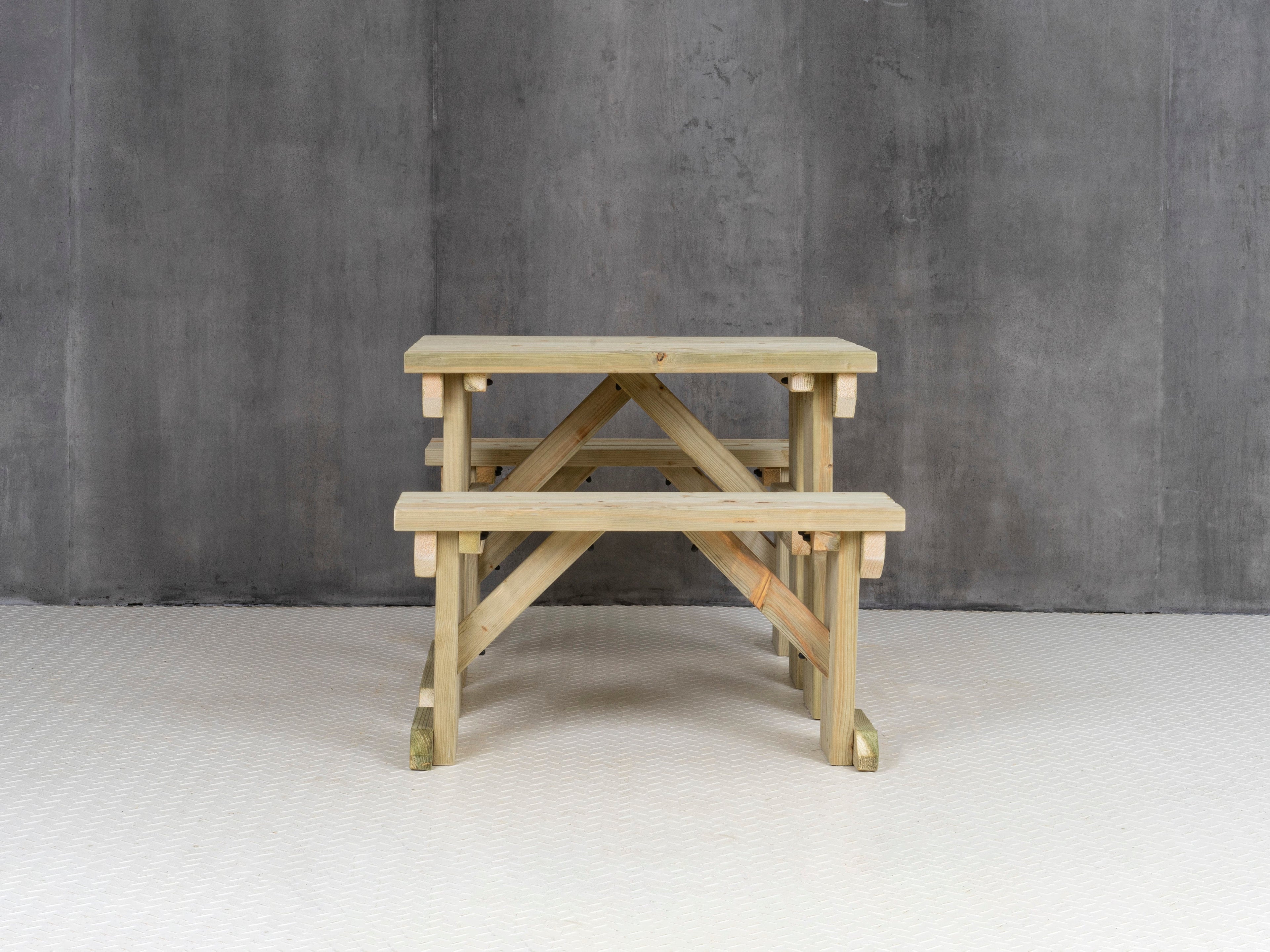 Aspen Picnic Table and Benches Set