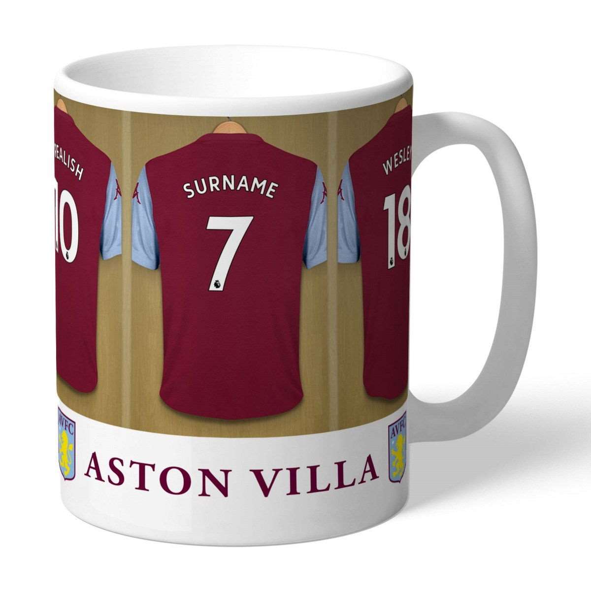 Aston Villa Football Club Dressing Room Mug