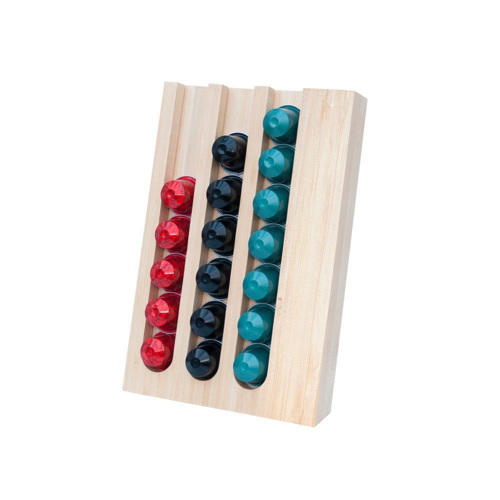Bamboo Nespresso Coffee Pod Holder