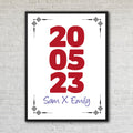 The Big Date Custom Artwork