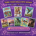 HD Wall Art Poster – A4/A3 Prints, Home & Dorm Decor
