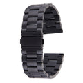 For Fitbit Blaze Smart Watch Butterfly Buckle 3 Beads Stainless Steel Watchband
