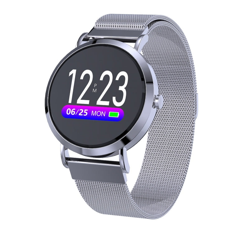 CV08C 1.0 inch TFT Color Screen Steel Watch Band Smart Bracelet, Support Call Reminder/ Heart Rate Monitoring /Blood Pressure Monitoring/ Sleep Monitoring/Blood Oxygen Monitoring
