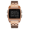 SKMEI 1368 Multifunctional Men Outdoor Sports Noctilucent Waterproof Digital Watch