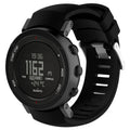 Silicone  Watch Band for SUUNTO Core ALU Black