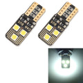 2 PCS T10 / W5W / 168 / 194 DC12V / 1.6W / 6000K / 110LM 6LEDs SMD-3030 Car Clearance Light, with Decoder, 6LEDs SMD-3030, with Decoder