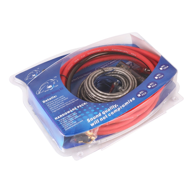 1200W 10GA Car Copper Clad Aluminum Power Subwoofer Amplifier Audio Wire Cable Kit with 60Amp Fuse Holder, YH-4GA, YH-6GA, YH-8GA, YH-10GA