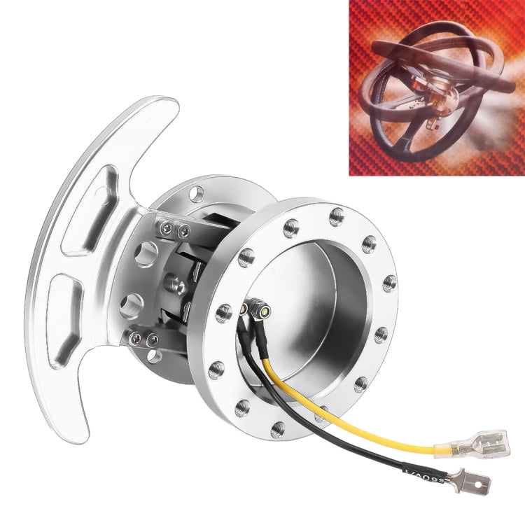Car Tilt Racing Steering Wheel Quick Release Hub Kit Adapter Body Removable Snap Off Boss Kit