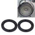 2 PCS 4 inch Car Auto ABS Loudspeaker Base Protection Hollow Cover Holder Mat, Inner Diameter: 10cm, 10cm