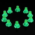 10PCS 2W T4.2 Wedge Instrument Panel LED Light Dashboard Gauge Cluster Indicator Lamp Bulb, 2W T4.2, T4.2