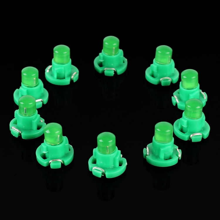 10PCS 2W T4.2 Wedge Instrument Panel LED Light Dashboard Gauge Cluster Indicator Lamp Bulb, 2W T4.2, T4.2