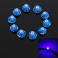 10PCS 2W T4.7 Wedge Instrument Panel LED Light Dashboard Gauge Cluster Indicator Lamp Bulb, 2W  T4.7, 2W T4.7