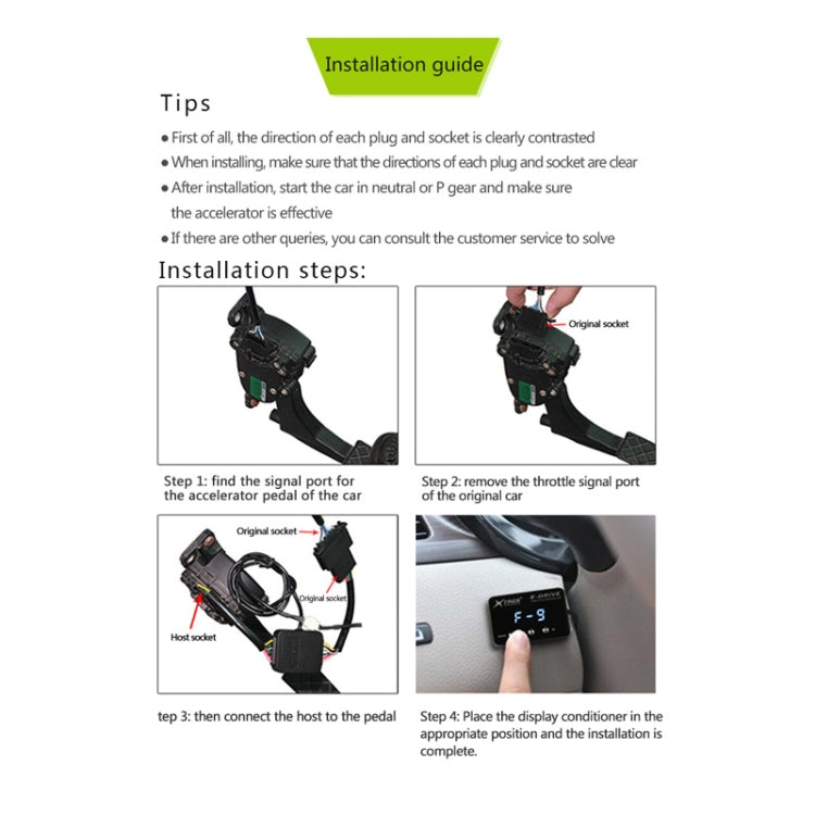 TROS KS-5Drive Potent Booster for Dodge Dart 2013- Electronic Throttle Controller, For Dodge Dart