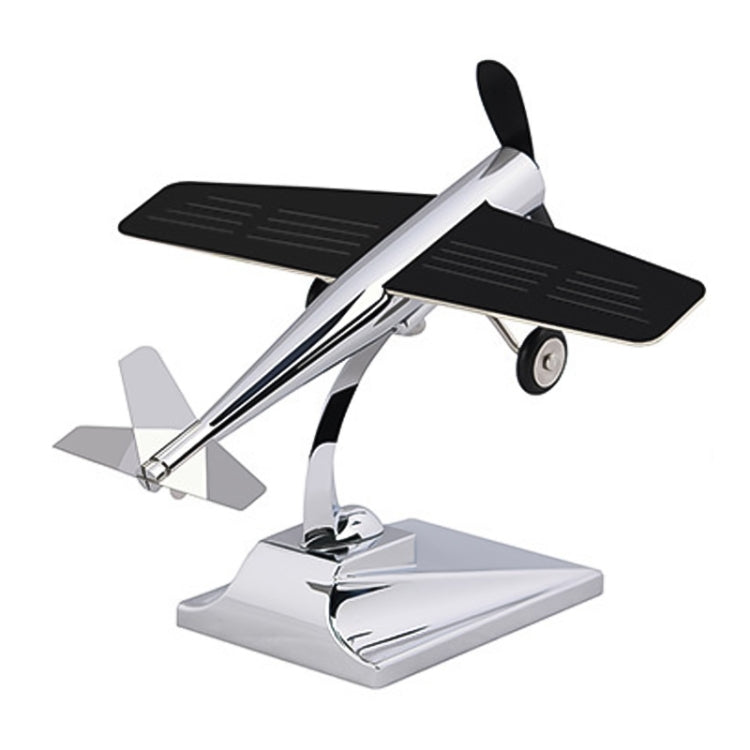 Car Interior Decoration Accessories Aircraft Model Ornaments Propeller Rotating Solar Energy Ornament