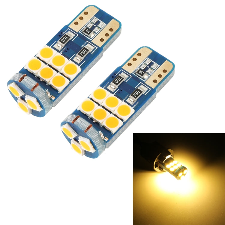 2 PCS T10 DC12 / 1W 9LEDs SMD-3030 Car Clearance Light, 9LEDs (Yellow Light), 9LEDs (Ice Blue Light), 9LEDs (Blue Light), 9LEDs (Pink Light), 9LEDs (White Light)