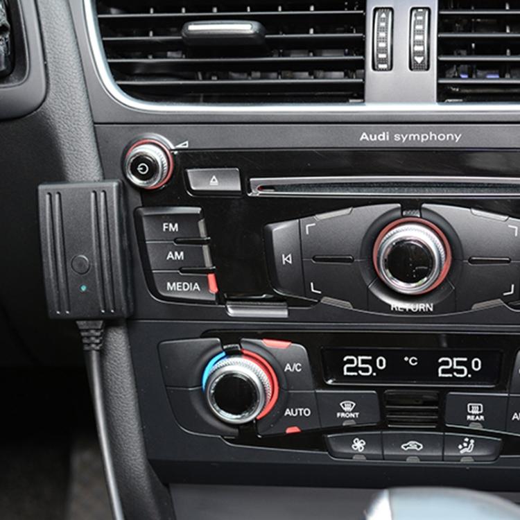 Car Bluetooth Music AUX Audio Cable + MIC for Audi / Volkswagen, For Audi / Volkswagen(MIC)