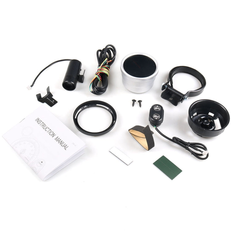80mm Car Modified LED Tachometer with Self-check Function, Tachometer