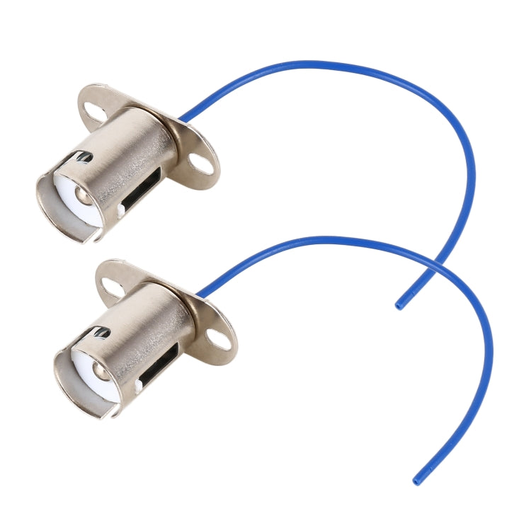 1 Pair Car 1156 Bulb Holder Base Female Socket with Cable, 1156