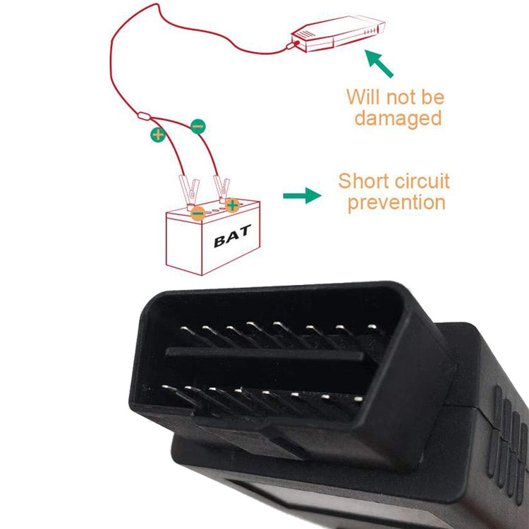 Car Computer ECU Memory Saver Rechargeable Battery Replacement Tool Kit Accessories, CYS-100