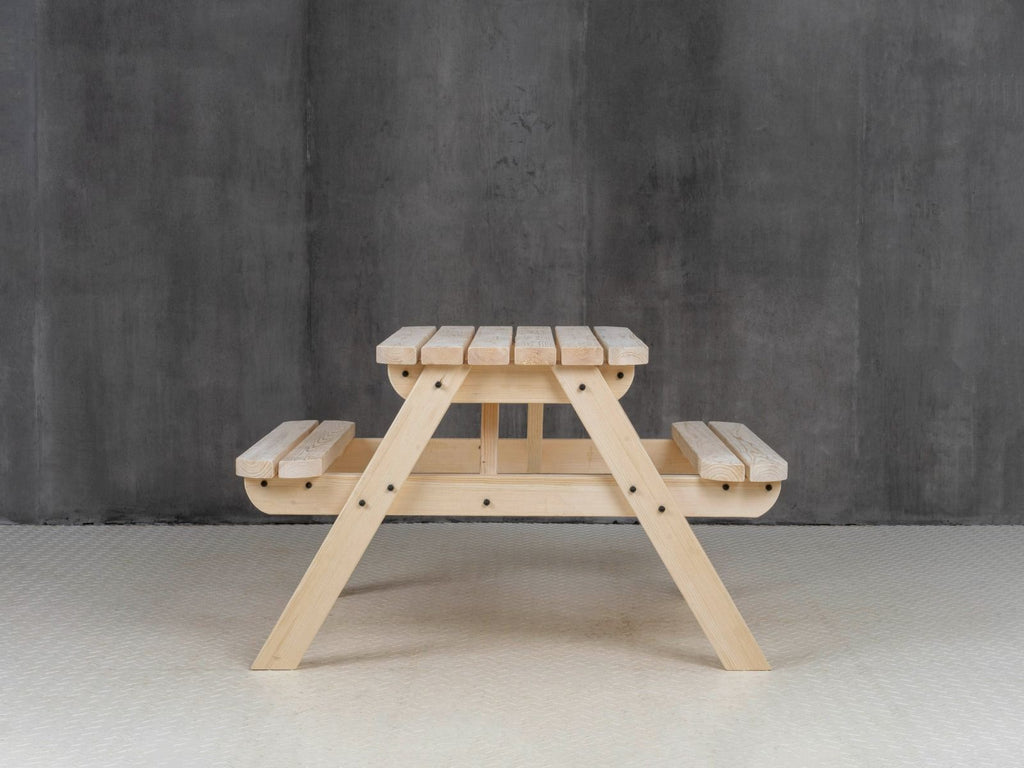 Classic Rounded Pub Style Picnic Bench and Table