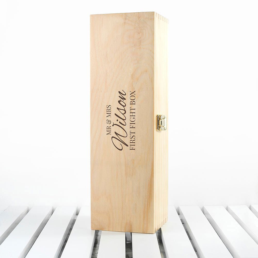 Personalised Classic Couples First Fight Box