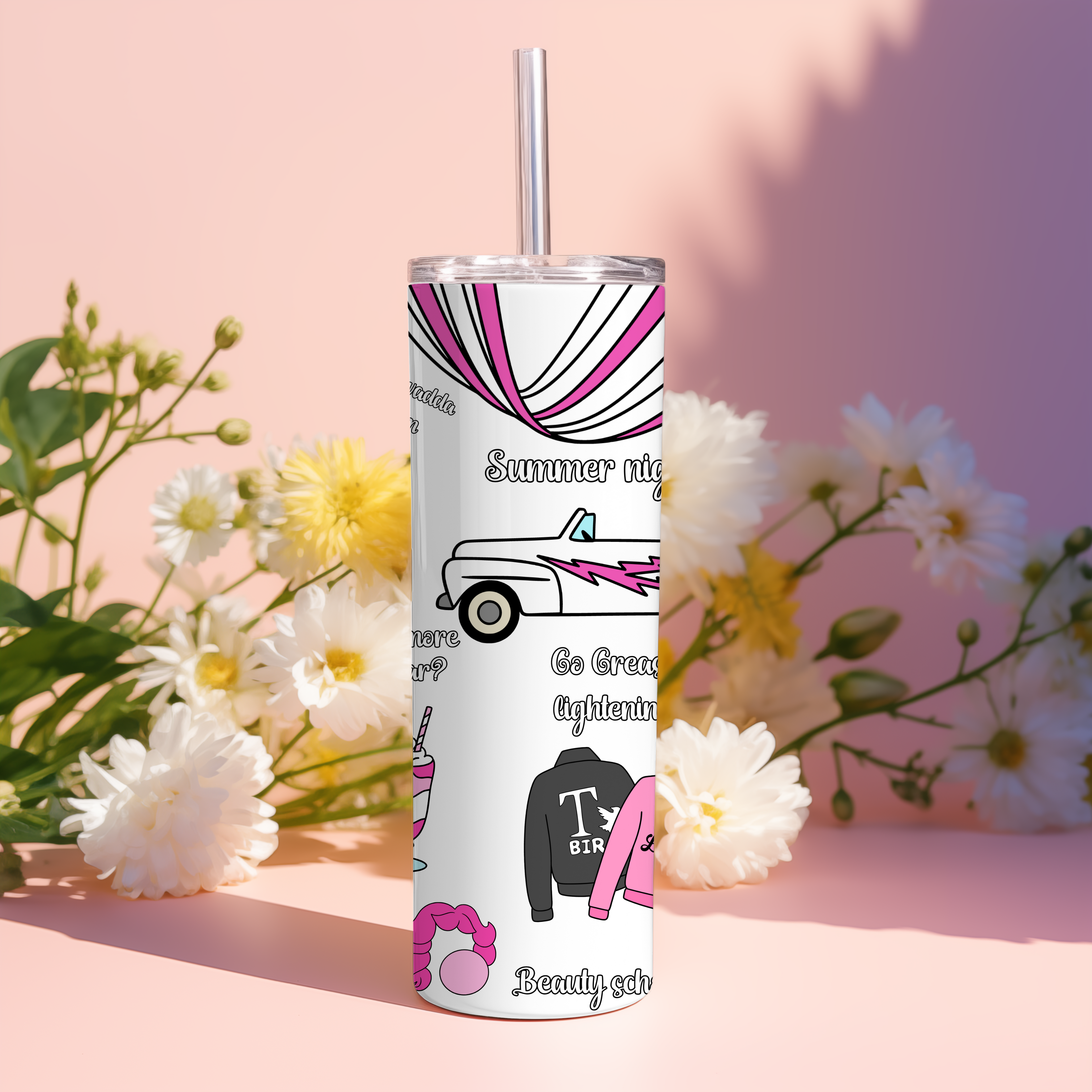 Pink ladies 20oz tumbler