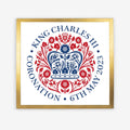 Coronation Emblem for Charles III on Framed Prints, Framed Canvas, Acrylic, Canvas or Print-only