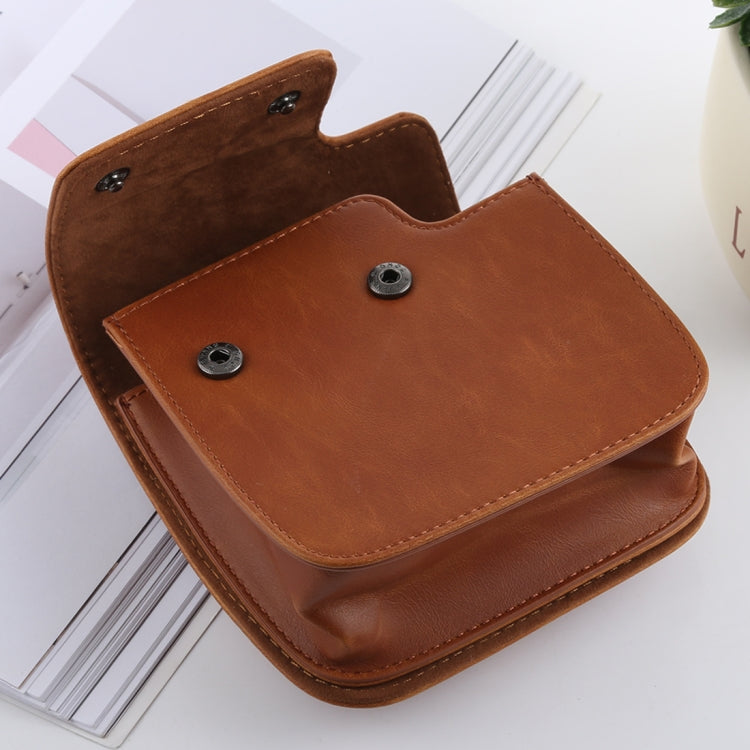 Retro Style Full Body Camera PU Leather Case Bag with Strap for FUJIFILM instax mini 9 / mini 8+ / mini 8, For FUJI mini 9, For FUJI  mini 9