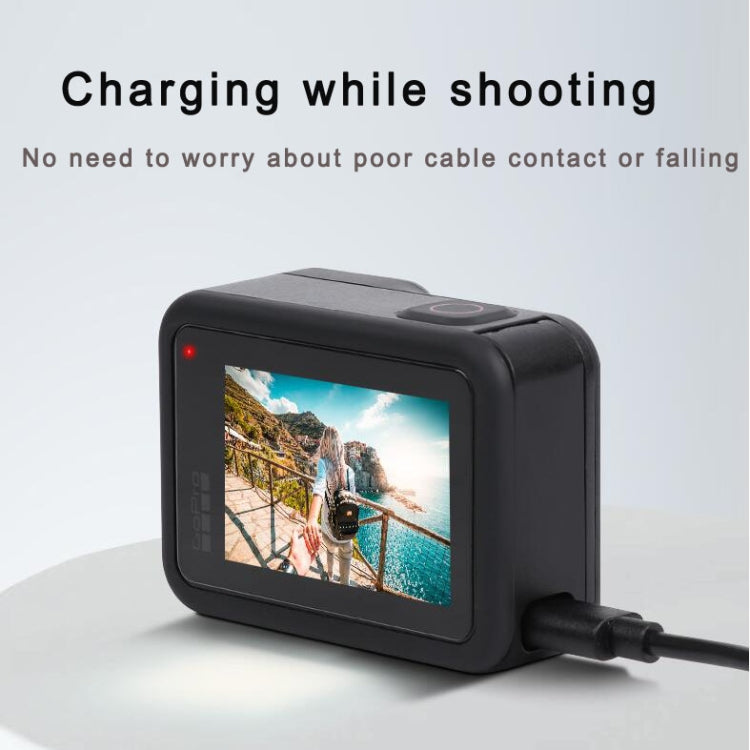 Sports Camera Rechargeable Battery Replacement Cover Side Cover for GoPro HERO8