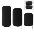3 in 1 Neoprene U Disk Storage Bag Cover, 3 in 1