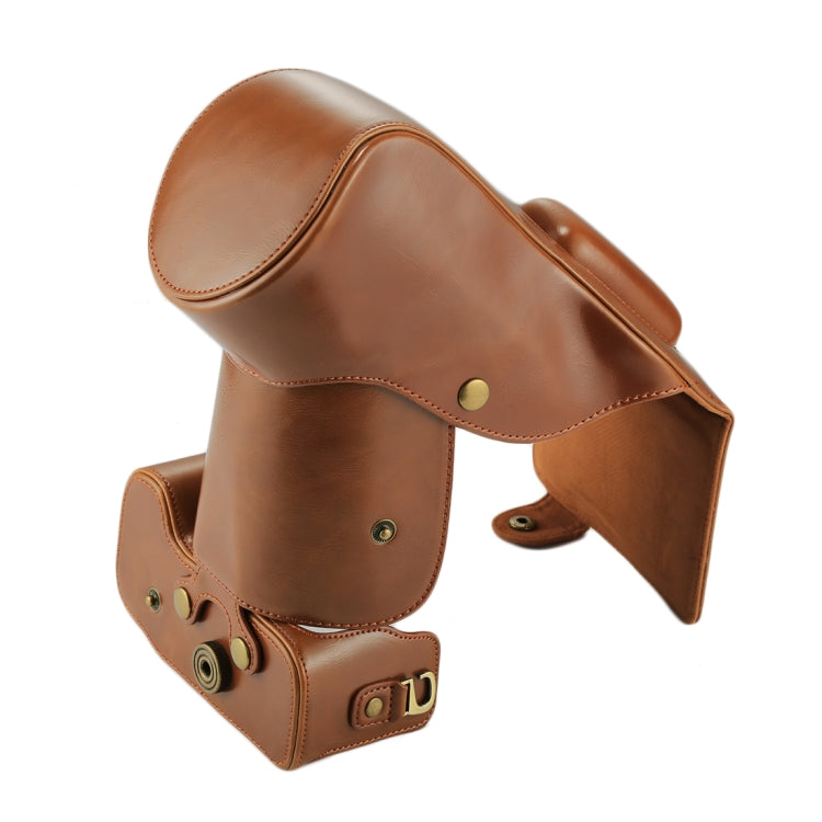 Full Body Camera PU Leather Case Bag for Nikon D7200 / D7100 / D7000 (18-200 / 18-140mm Lens), For D7200