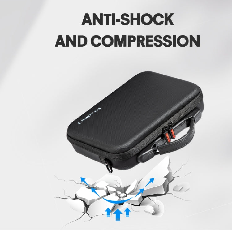 For DJI Osmo Action 3 STARTRC Camera and  Accessories Storage Case Bag(Black)