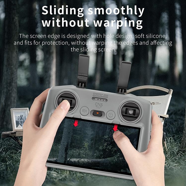 For DJI Air 3 / RC2 Remote Control STARTRC Silicone Shockproof Anti-scratch Case, For DJI Air 3 / RC2 Remote Control