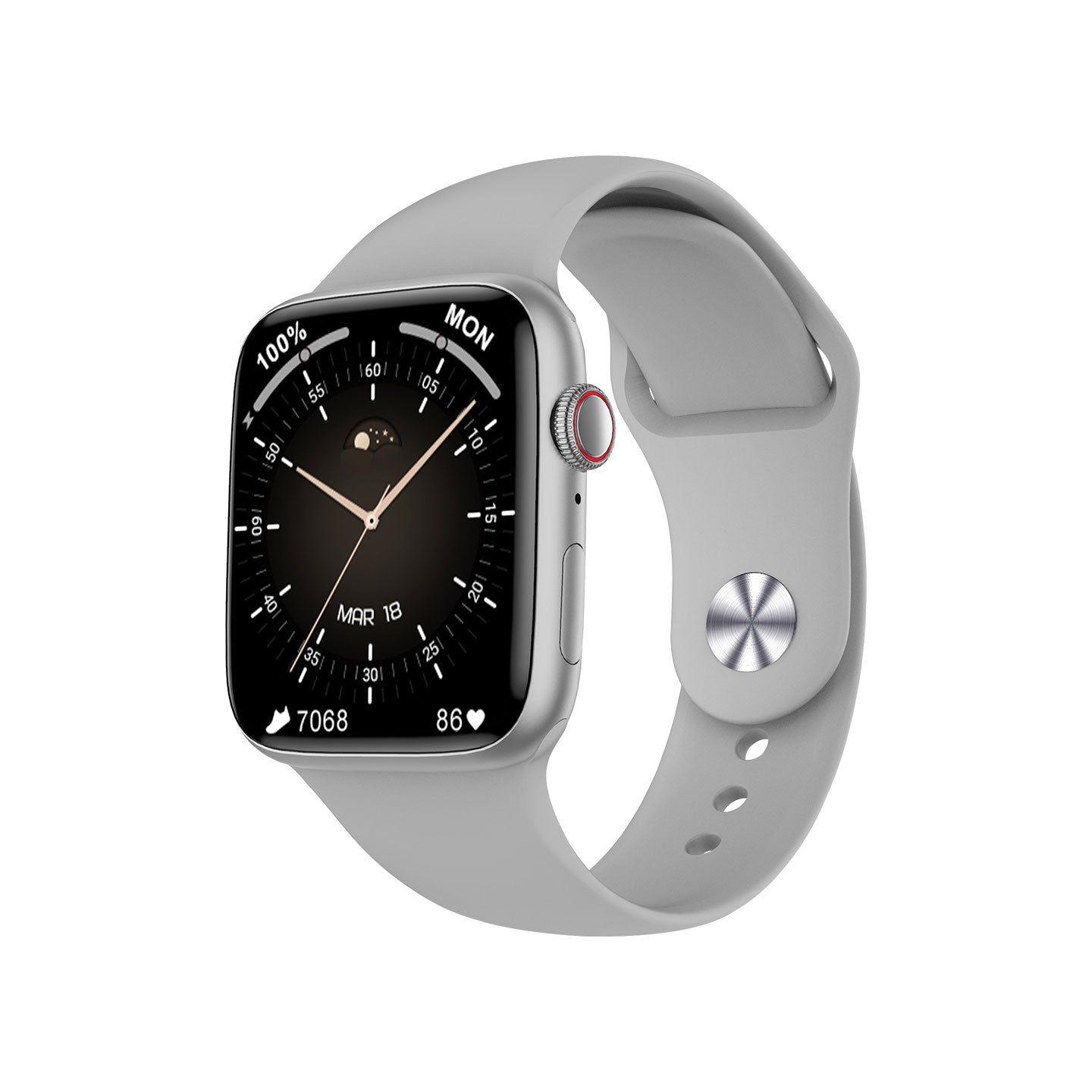 DT NO.1 Max Smartwatch – 1.95″ HD, Bluetooth Calls, NFC & GPS