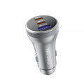 Dual USB C + USB A 3 Port 90W Fast in Car Charger VD-CC012
