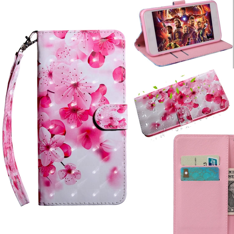 3D Painting Pattern Coloured Drawing Horizontal Flip TPU + PU Leather Case with Holder & Card Slots & Wallet, For Galaxy A40, For Galaxy A70