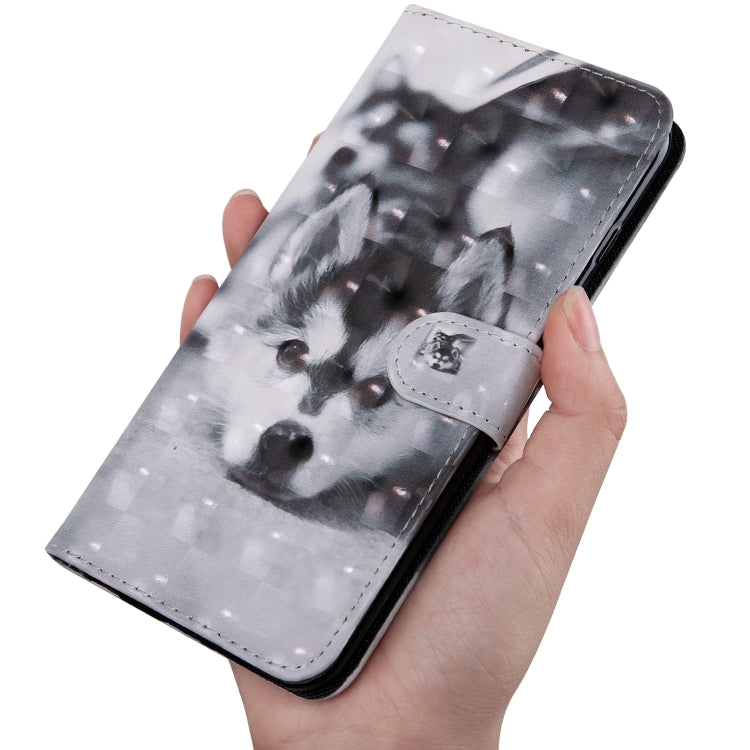 3D Painting Pattern Coloured Drawing Horizontal Flip TPU + PU Leather Case with Holder & Card Slots & Wallet, For Sony Xperia L3