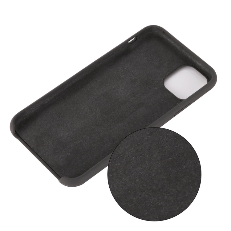 Solid Color Liquid Silicone Shockproof Case, For iPhone 11 Pro