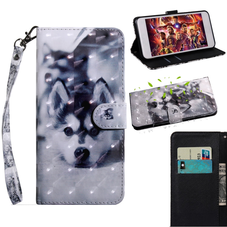 3D Painting Pattern Coloured Drawing Horizontal Flip TPU + PU Leather Case with Holder & Card Slots & Wallet, For Huawei Mate 20 Lite, For Mate 20 Lite, For Huawei P20 Lite