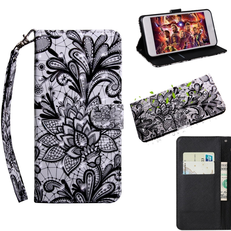 3D Painting Pattern Coloured Drawing Horizontal Flip TPU + PU Leather Case with Holder & Card Slots & Wallet, For Huawei P20 Pro, For Huawei Y5
